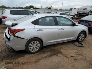 2018 Hyundai Accent SEL with VIN 3KPC24A39JE010378, listed as a Copart auction lot 70599563 with 57,053 mi miles. Bid and sale history available at carsss.com. Image 3.