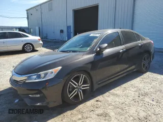 2017 Honda Accord Sedan Sport with VIN 1HGCR2F57HA285272, listed as a Copart auction lot 45609575 with 95,451 mi miles and Salvage Title. Bid and sale history available at carsss.com. Image 1.