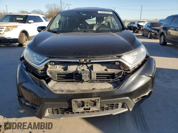 2019 Honda CR-V EX-L with VIN 5J6RW1H86KA040788, listed as a Copart auction lot 47985665 with 114,329 mi miles and Salvage Title. Bid and sale history available at carsss.com. Image 5.