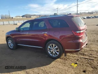 2019 Dodge Durango Citadel with VIN 1C4SDJET1KC549522, listed as a Copart auction lot 85815184 with 73,649 mi miles and Salvage Title. Bid and sale history available at DreamBid. Image 2.