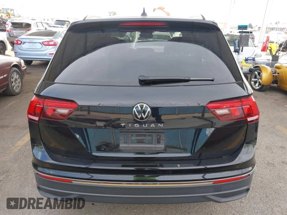 2023 Volkswagen Tiguan S with VIN 3VVRB7AX7PM109974, listed as a IAAI auction lot 41686163 with 42,284 mi miles and . Bid and sale history available at DreamBid. Image 16.
