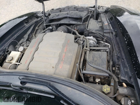 2015 Chevrolet Corvette Z51 2LT with VIN 1G1YK2D77F5109902, listed as a Copart auction lot 50784194 with 128,877 mi miles and Salvage title. Bid and sale history available at DreamBid. Image 11.