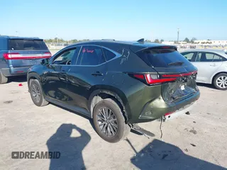 2022 Lexus NX with VIN 2T2GGCEZ4NC013667, listed as a IAAI auction lot 41508482 with 33,233 mi miles. Bid and sale history available at carsss.com. Image 3.