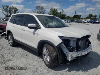 2025 Honda Passport EX-L z VIN 5FNYF8H59SB010319, wystawiony jako Copart lot #53439305 z przebiegiem 2519 mil mil oraz Szkody całkowita. Historia ofert i sprzedaży dostępna na DreamBid. Obrazek 4.