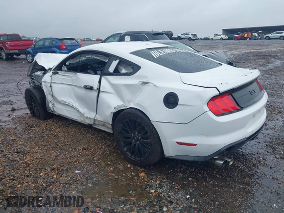 2018 Ford Mustang GT with VIN 1FA6P8CF1J5179907, listed as a IAAI auction lot 42196948 with 117,587 mi miles and . Bid and sale history available at DreamBid. Image 3.