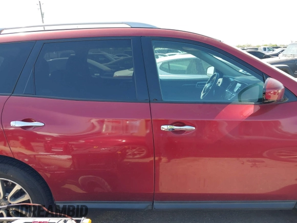 2016 Nissan Pathfinder S with VIN 5N1AR2MN5GC631410, listed as a IAAI auction lot 41851832 with 198,670 mi miles and . Bid and sale history available at DreamBid. Image 13.