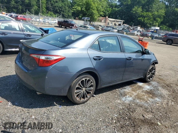 2016 Toyota Corolla L with VIN 2T1BURHE5GC574823, listed as a Copart auction lot 61356125 with 247,016 mi miles and Salvage title. Bid and sale history available at DreamBid. Image 3.
