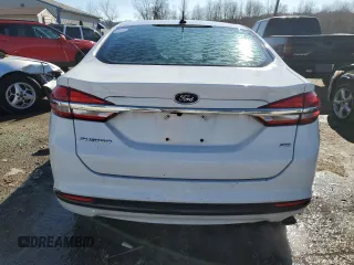 2018 Ford Fusion SE with VIN 3FA6P0H7XJR133458, listed as a Copart auction lot 42201015 with 135,136 mi miles and Salvage Title. Bid and sale history available at carsss.com. Image 6.
