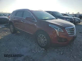 2017 Cadillac XT5 Luxury AWD with VIN 1GYKNDRS8HZ221062, listed as a Copart auction lot 54223415 with 103,791 mi miles and Salvage Title. Bid and sale history available at DreamBid. Image 4.
