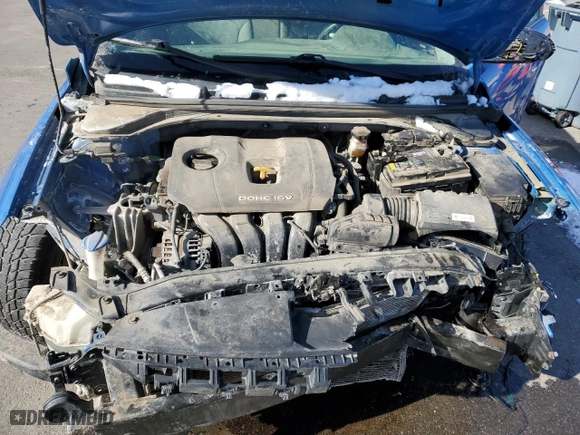 2017 Hyundai Elantra SE with VIN KMHD74LF4HU329532, listed as a Copart auction lot 45881505 with 0 mi miles and Salvage Title. Bid and sale history available at carsss.com. Image 13.