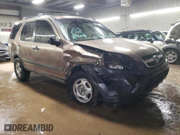 2003 Honda CR-V LX with VIN JHLRD68593C016069, listed as a Copart auction lot 51509435 with 130,489 mi miles and Salvage Title. Bid and sale history available at DreamBid. Image 4.