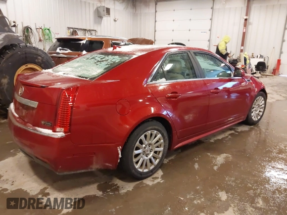 2011 Cadillac CTS Sedan Luxury with VIN 1G6DG5EY2B0165000, listed as a IAAI auction lot 41292834 with 114,101 mi miles. Bid and sale history available at carsss.com. Image 4.
