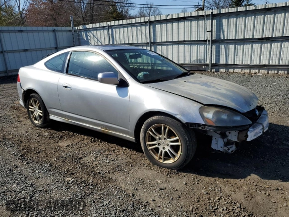 2006 Acura RSX with VIN JH4DC54846S018583, listed as a Copart auction lot 48508425 with 216,206 mi miles and Salvage Title. Bid and sale history available at carsss.com. Image 4.