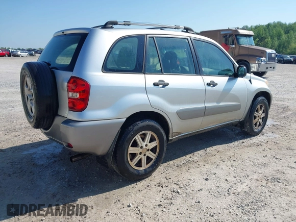 2005 Toyota RAV4 with VIN JTEGD20V450047187, listed as a IAAI auction lot 42124307 with 249,407 mi miles and . Bid and sale history available at DreamBid. Image 4.