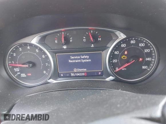 2020 GMC Terrain SLT with VIN 3GKALPEV4LL192365, listed as a IAAI auction lot 42162801 with 104,220 mi miles and . Bid and sale history available at DreamBid. Image 7.