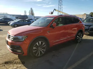 2019 Volkswagen Tiguan SEL Premium with VIN 3VV4B7AX8KM052025, listed as a Copart auction lot 88116565 with 50,770 mi miles and Salvage Title. Bid and sale history available at DreamBid. Image 1.