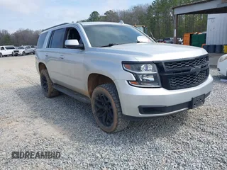 2016 Chevrolet Tahoe LS with VIN 1GNSCAKC5GR354722, listed as a IAAI auction lot 41812839 with 146,533 mi miles and . Bid and sale history available at DreamBid. Image 1.