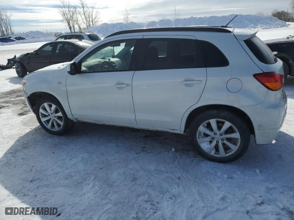 2012 Mitsubishi RVR GT with VIN JA4AJ4AU3CZ603299, listed as a Copart auction lot 46351355 with NaN miles and Salvage Title. Bid and sale history available at carsss.com. Image 2.