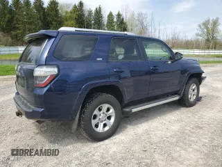 2018 Toyota 4Runner SR5 z VIN JTEBU5JR6J5508190, wystawiony jako Copart lot #55015315 z przebiegiem Nie podano mil oraz Szkoda całkowita • Salvage title. Historia ofert i sprzedaży dostępna na DreamBid. Obrazek 3.