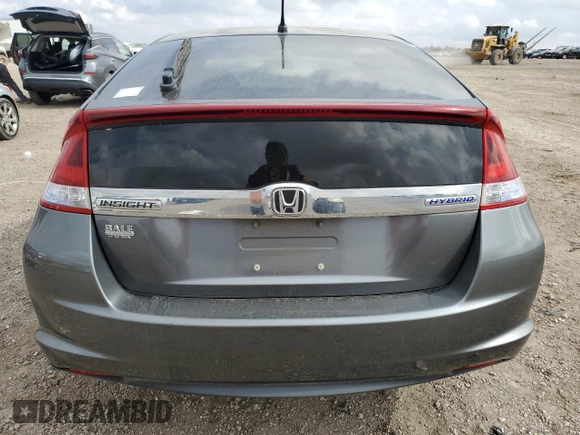 2012 Honda Insight LX with VIN JHMZE2H54CS003690, listed as a Copart auction lot 43212595 with 172,084 mi miles and Salvage title. Bid and sale history available at DreamBid. Image 6.