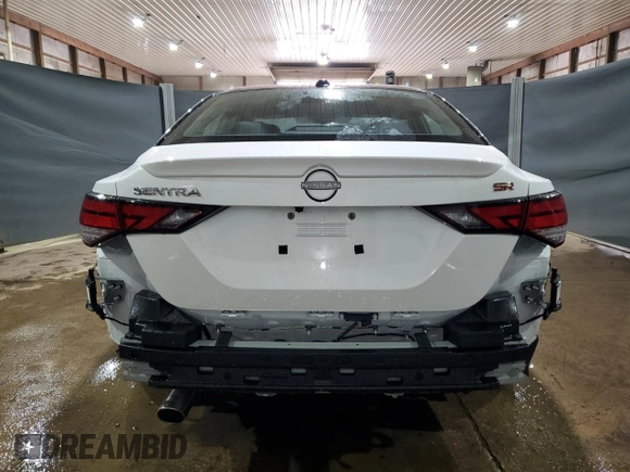 2025 Nissan Sentra SR with VIN 3N1AB8DV2SY288165, listed as a Copart auction lot 55434265 with 3,352 mi miles and Clean Title. Bid and sale history available at DreamBid. Image 6.