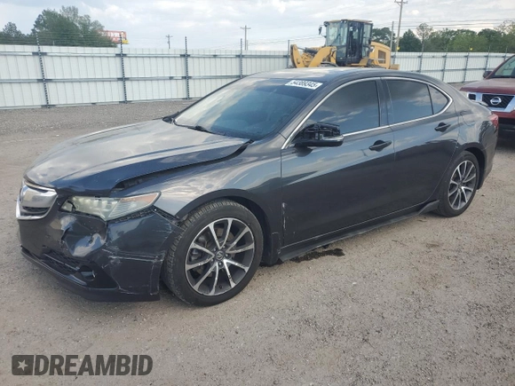 2015 Acura TLX Technology z VIN 19UUB2F53FA015686, wystawiony jako Copart lot #54389345 z przebiegiem 100 865 mil mil oraz Szkoda całkowita • Salvage title. Historia ofert i sprzedaży dostępna na DreamBid. Obrazek 1.