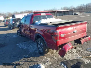 2013 Ford F-150 XL with VIN 1FTFW1EF0DFB96455, listed as a IAAI auction lot 41314857 with 171,352 mi miles. Bid and sale history available at carsss.com. Image 3.