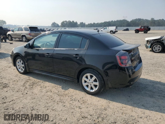 2012 Nissan Sentra S with VIN 3N1AB6AP0CL734029, listed as a Copart auction lot 62192085 with 112,623 mi miles and Salvage title. Bid and sale history available at DreamBid. Image 2.