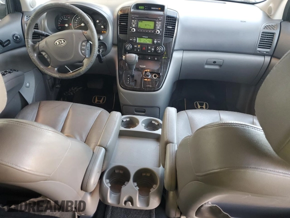 2011 Kia Sedona EX with VIN KNDMH4C70B6369158, listed as a Copart auction lot 53392605 with 0 mi miles and Clean Title. Bid and sale history available at carsss.com. Image 8.