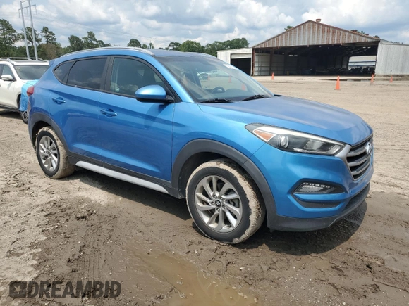 2018 Hyundai Tucson SEL with VIN KM8J3CA48JU654958, listed as a Copart auction lot 59380105 with 64,934 mi miles and Salvage title. Bid and sale history available at DreamBid. Image 4.