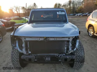 2024 Ford Bronco Wildtrak with VIN 1FMEE2BP0RLA55732, listed as a Copart auction lot 82740514 with 0 mi miles and Salvage Title. Bid and sale history available at carsss.com. Image 5.