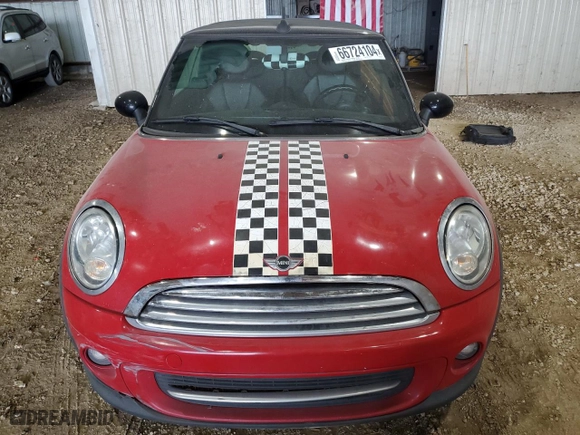 2013 MINI Cooper Convertible with VIN WMWZN3C59DT135481, listed as a Copart auction lot 66724104 with 152,597 mi miles and Salvage Title. Bid and sale history available at carsss.com. Image 5.