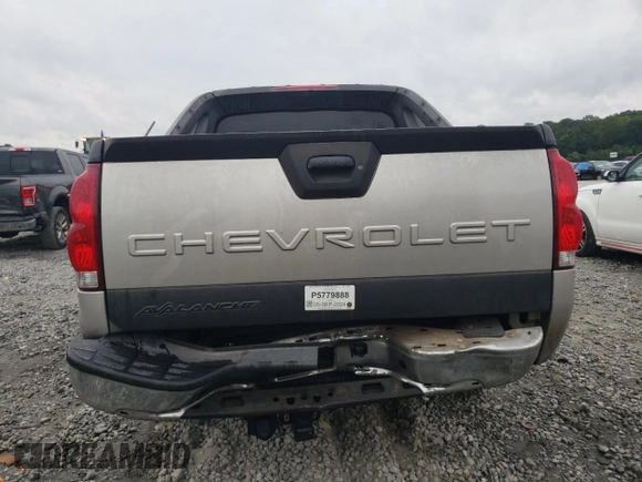 2005 Chevrolet Avalanche Z71 with VIN 3GNEK12Z35G271792, listed as a Copart auction lot 71290704 with 326,914 mi miles and Salvage Title. Bid and sale history available at carsss.com. Image 6.