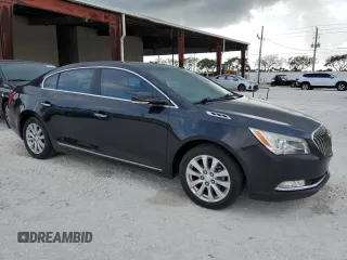 2015 Buick LaCrosse Leather with VIN 1G4GB5GR4FF263846, listed as a Copart auction lot 47768925 with 84,672 mi miles and Salvage Title. Bid and sale history available at DreamBid. Image 4.