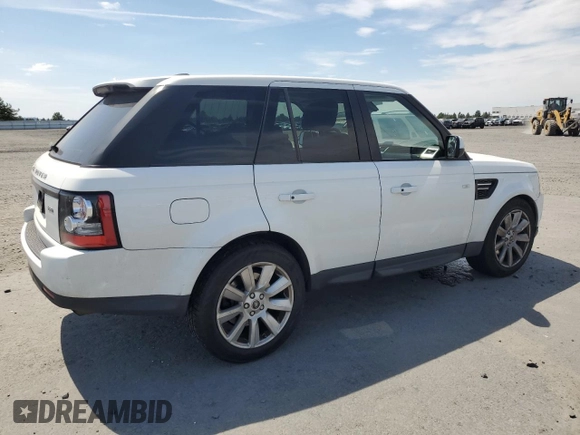 2013 Land Rover Range Rover Sport HSE with VIN SALSF2D47DA806510, listed as a Copart auction lot 63610375 with 120,382 mi miles and Clean title. Bid and sale history available at DreamBid. Image 3.