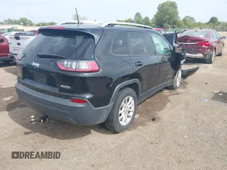 2020 Jeep Cherokee Latitude with VIN 1C4PJMCB0LD564311, listed as a IAAI auction lot 40354878 with 40,001 mi miles. Bid and sale history available at carsss.com. Image 4.