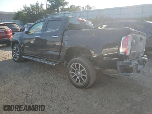 2017 GMC Canyon 4WD Denali with VIN 1GTP6EE18H1258090, listed as a Copart auction lot 71596574 with 0 mi miles and Clean Title. Bid and sale history available at carsss.com. Image 2.