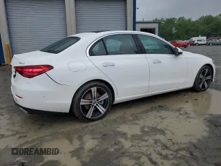 2025 Mercedes-Benz C 300 z VIN W1KAF4HB3SR254984, wystawiony jako Copart lot #57838265 z przebiegiem 3 014 mil mil oraz Czysty tytuł • Clean title. Historia ofert i sprzedaży dostępna na DreamBid. Obrazek 3.