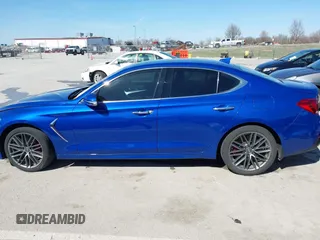 2019 Genesis G70 Advanced with VIN KMTG54LE7KU030592, listed as a IAAI auction lot 41798773 with 81,271 mi miles and . Bid and sale history available at DreamBid. Image 14.