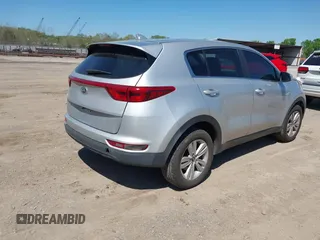 2017 Kia Sportage LX with VIN KNDPMCAC6H7292821, listed as a IAAI auction lot 41986248 with 67,772 mi miles and . Bid and sale history available at carsss.com. Image 4.