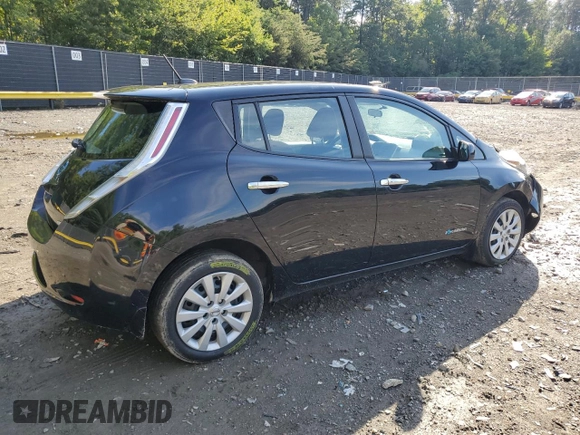 2015 Nissan LEAF SV with VIN 1N4AZ0CPXFC301259, listed as a Copart auction lot 64175343 with 68,143 mi miles. Bid and sale history available at carsss.com. Image 3.