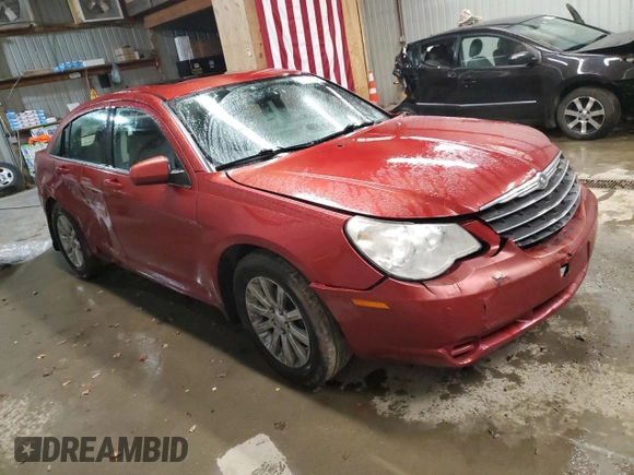 2010 Chrysler Sebring Limited with VIN 1C3CC5FB1AN229760, listed as a Copart auction lot 81709194 with 199,836 mi miles and Salvage Title. Bid and sale history available at carsss.com. Image 4.