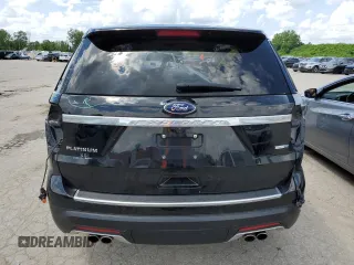 2018 Ford Explorer Platinum with VIN 1FM5K8HT6JGC48688, listed as a Copart auction lot 54159084 with 33,612 mi miles and Salvage title. Bid and sale history available at DreamBid. Image 6.