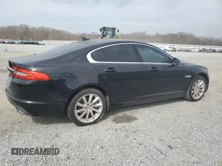 2015 Jaguar XF I4 T Premium with VIN SAJWA0FS2FPU48094, listed as a Copart auction lot 46974285 with Not Provided miles and Clean Title. Bid and sale history available at carsss.com. Image 3.