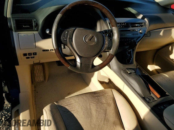 2015 Lexus RX 350 with VIN 2T2ZK1BA3FC190450, listed as a Copart auction lot 45851575 with 106,196 mi miles and Salvage Title. Bid and sale history available at DreamBid. Image 8.