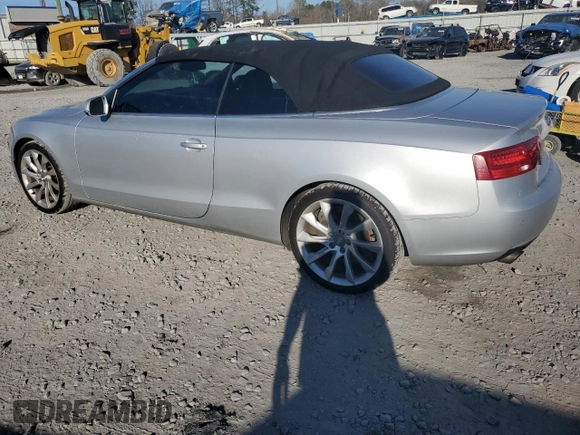 2013 Audi A5 2.0T Premium Plus with VIN WAUJFAFH5DN004699, listed as a Copart auction lot 44882925 with 136,062 mi miles and Salvage Title. Bid and sale history available at carsss.com. Image 2.