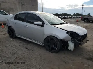 2012 Nissan Sentra SE-R with VIN 3N1BB6AP2CL648581, listed as a Copart auction lot 72445204 with 157,783 mi miles and Salvage Title. Bid and sale history available at DreamBid. Image 4.