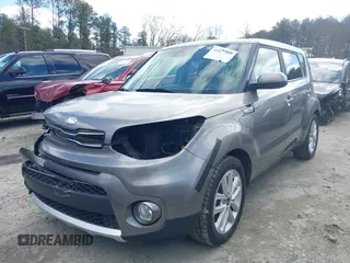 2018 Kia Soul + with VIN KNDJP3A58J7568064, listed as a IAAI auction lot 41628469 with 98,947 mi miles. Bid and sale history available at carsss.com. Image 2.