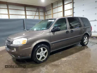 2008 Chevrolet Uplander LS with VIN 1GNDV23158D172541, listed as a Copart auction lot 48857415 with 163,133 mi miles and Clean Title. Bid and sale history available at carsss.com. Image 1.