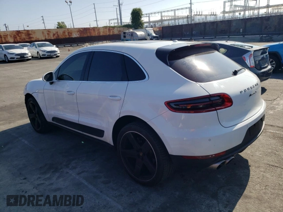 2017 Porsche Macan S z VIN WP1AB2A55HLB13973, wystawiony jako Copart lot #55531895 z przebiegiem 66 285 mil mil oraz Szkoda całkowita • Salvage title. Historia ofert i sprzedaży dostępna na DreamBid. Obrazek 2.